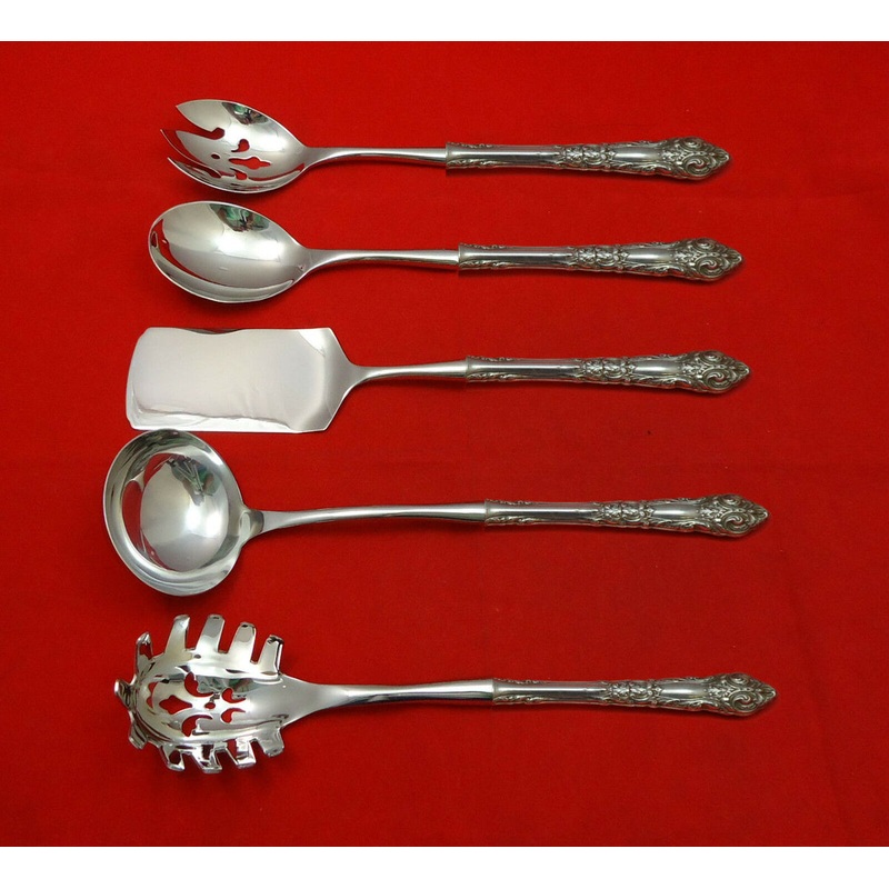 French Renaissance by Reed & Barton Sterling Hostess Set 5pc HHWS  Custom Made