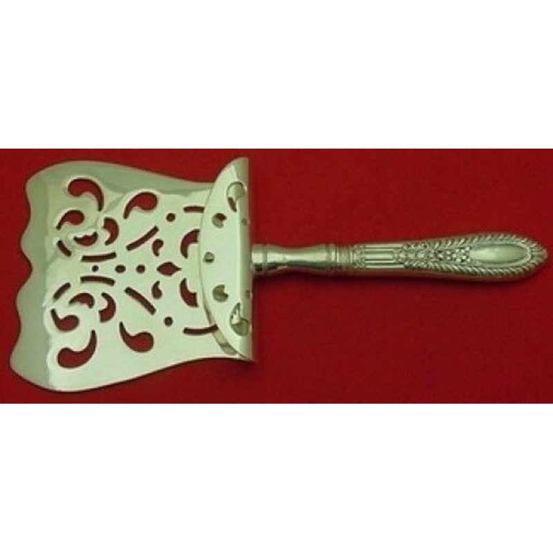 Gadroonette by Manchester Sterling Asparagus Server Hooded Custom Made HHWS  9"