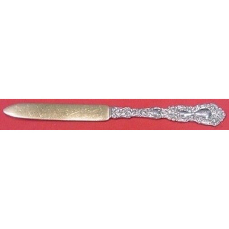 Imperial Chrysanthemum by Gorham Sterling Fruit Knife Gold Washed FH AS 5 1/2"