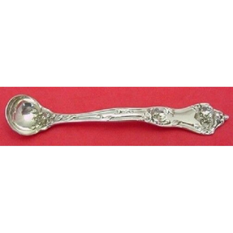 Intaglio By Reed and Barton Sterling Mustard Ladle Nectarine 4 5/8" Custom