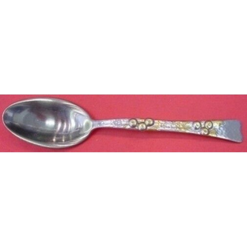 Lap Over Edge Mixed Metals by Tiffany & Co. Sterling Applied Ice Cream Spoon
