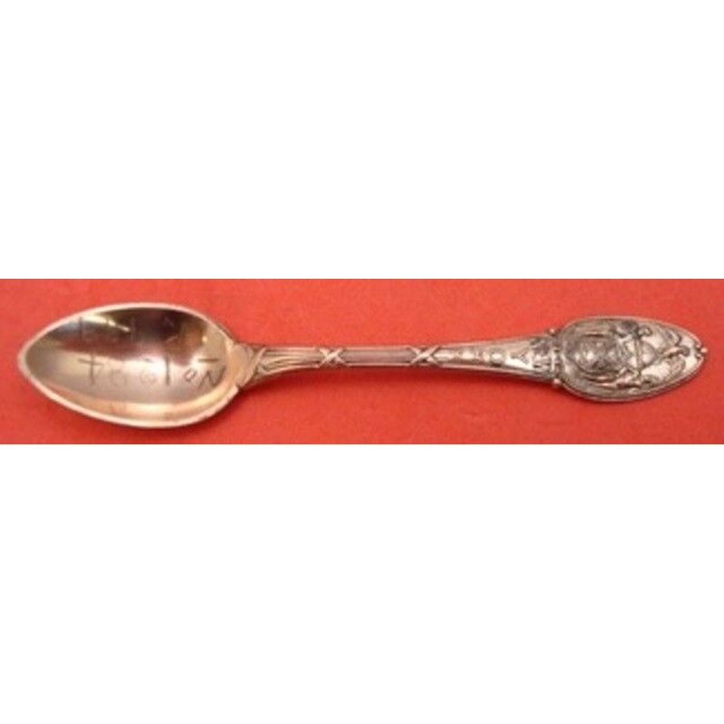 New York City by Tiffany & Co. Copper Sample Demitasse Spoon Oval w/Eagle 4 3/8"