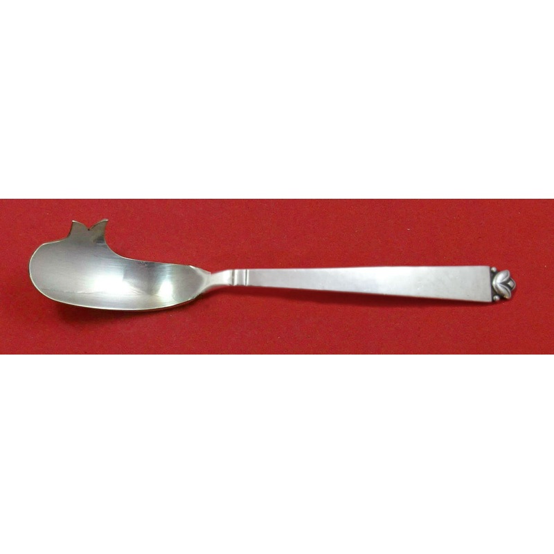 Oak Leaf by Old Newbury Crafters ONC Sterling Cheese Knife w/Pick FH AS Custom