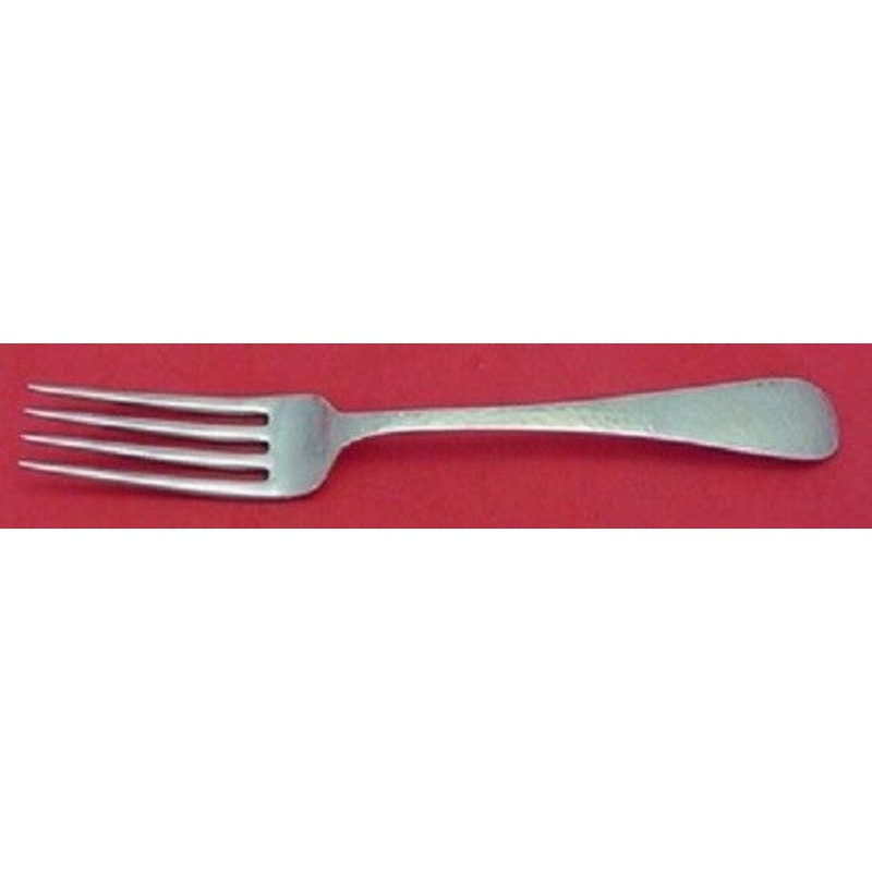 Old English Antique Hammered By Dominick and Haff Sterling Dinner Fork 7 7/8"