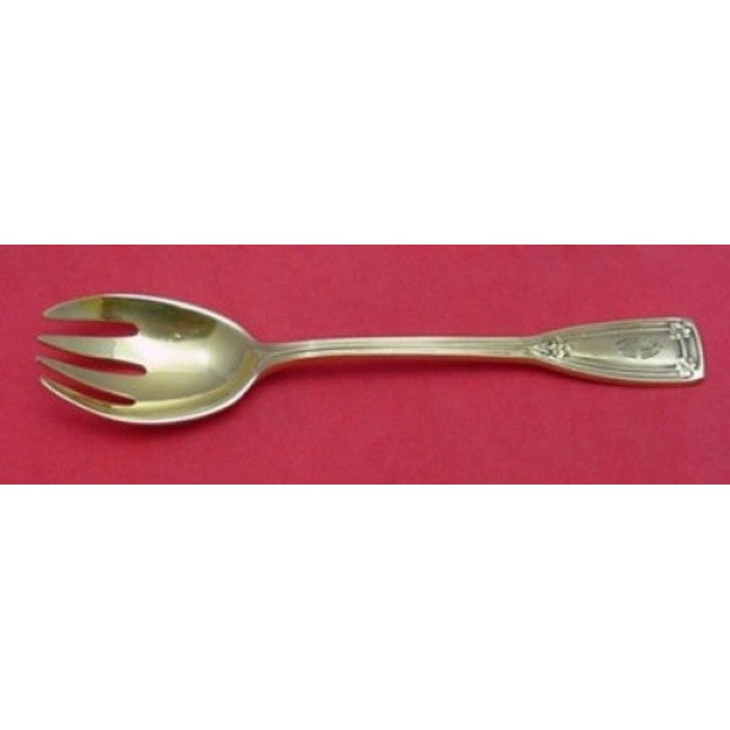 Saint Dunstan by Tiffany & Co. Sterling Ice Cream Fork Vermeil 5 5/8"