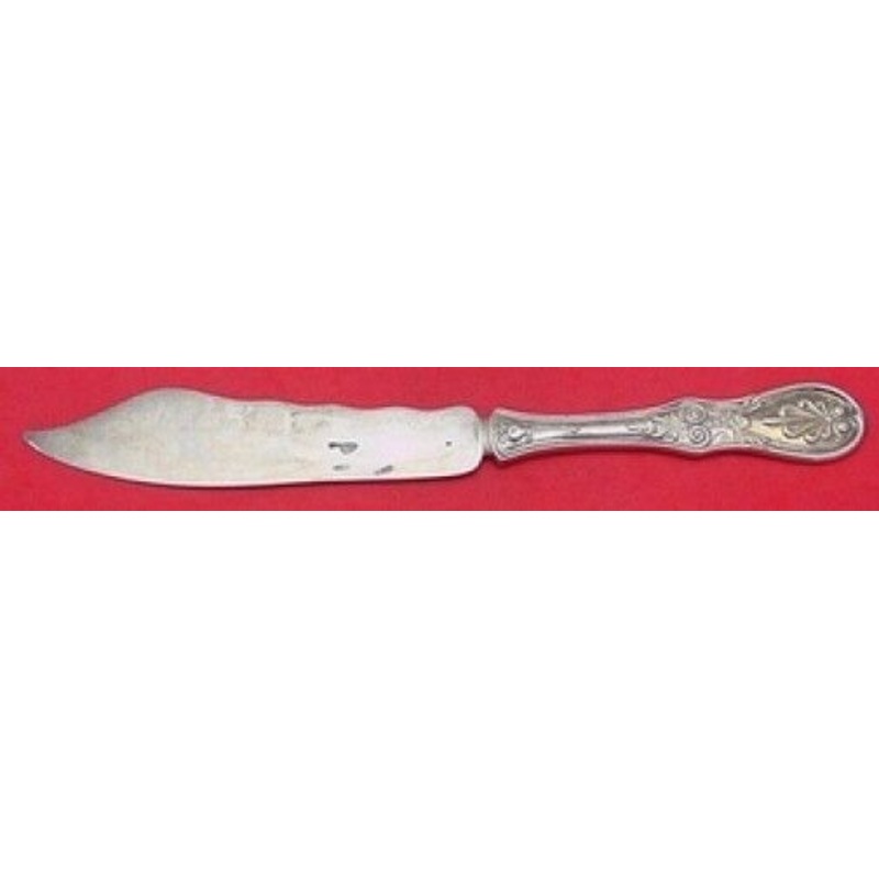 Saratoga by Tiffany & Co. Sterling Fish Knife Wide Scalloped Blade 8"