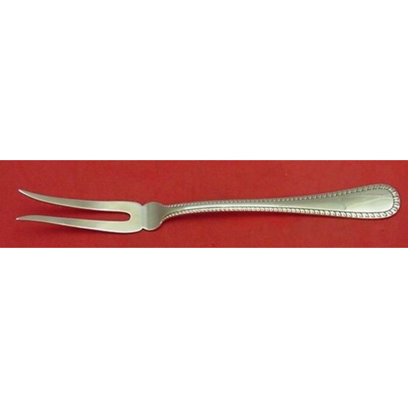 Feather Edge aka Italian Feather Edge by Buccellati Sterling Serving Fork 2-Tine