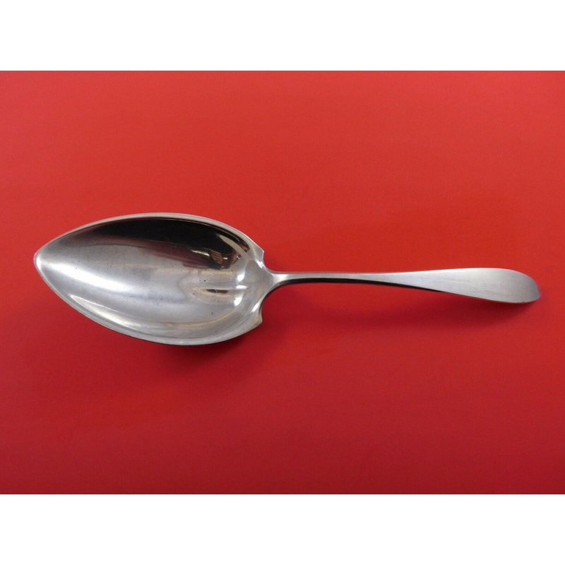 French Antique by Reed and Barton Sterling Vegetable Spoon Pointed Bowl 9 5/8"