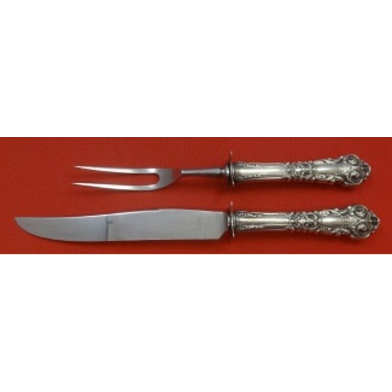 French Renaissance by Reed and Barton Steak Carving Set 2-Piece HH WS