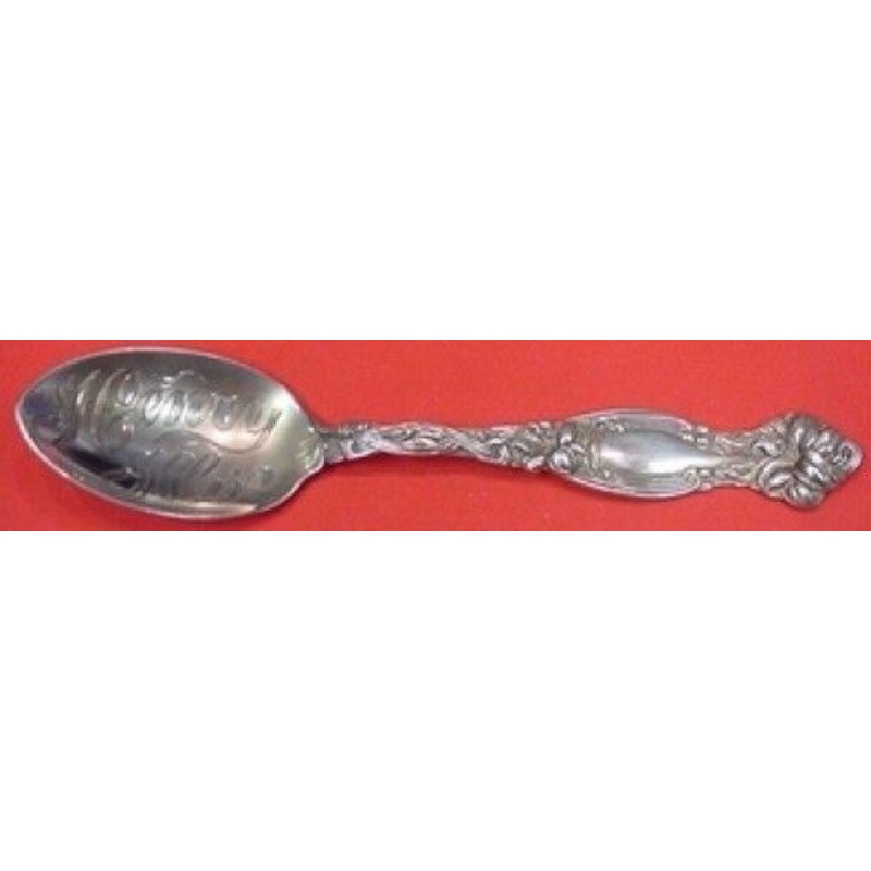 Frontenac by International Sterling Teaspoon Souvenir (Illinois & Neenah) 6"
