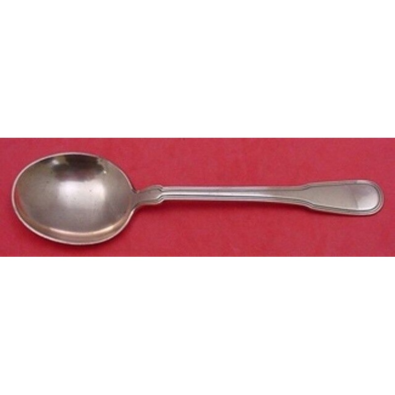 Hamilton aka Gramercy by Tiffany & Co. Cream Soup Spoon Rare Copper Sample