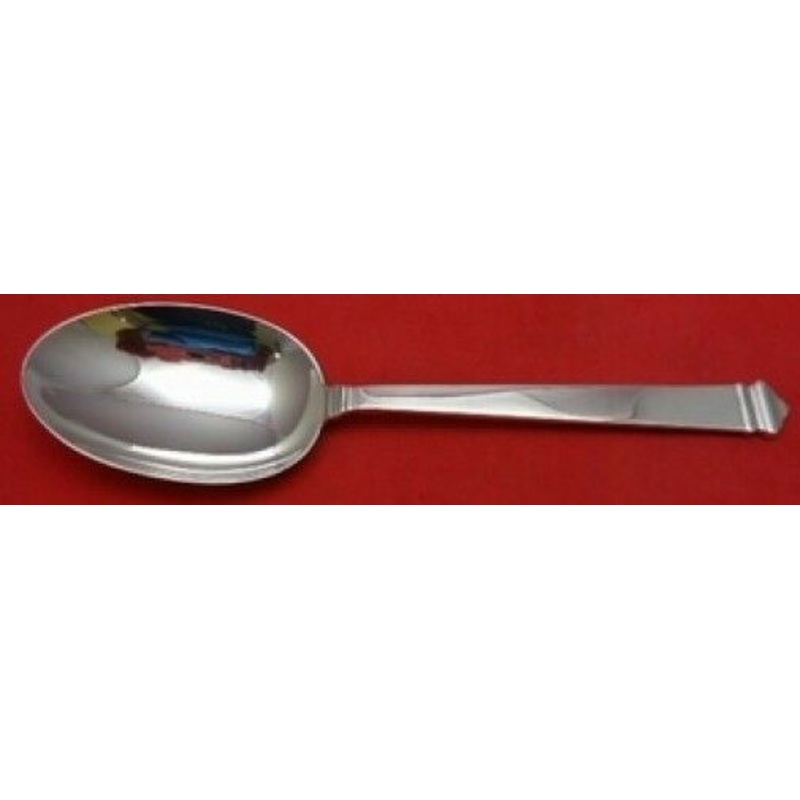 Hampton by Tiffany and Co Sterling Vegetable Serving Spoon All Sterling 9 1/4"