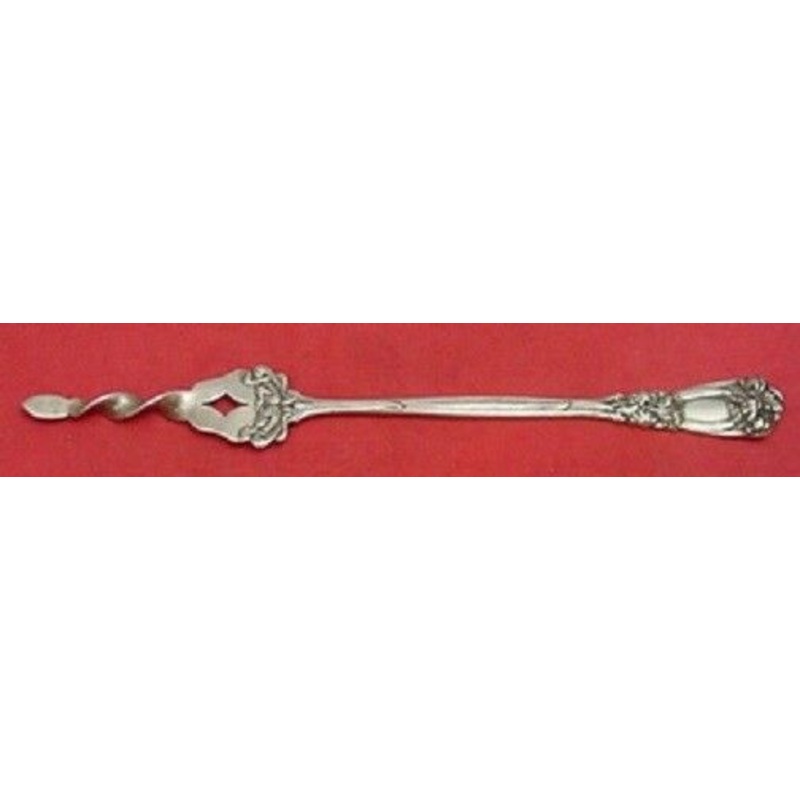 Iris By Durgin-Gorham Sterling Butter Pick Pierced Twisted Original 6 1/4"