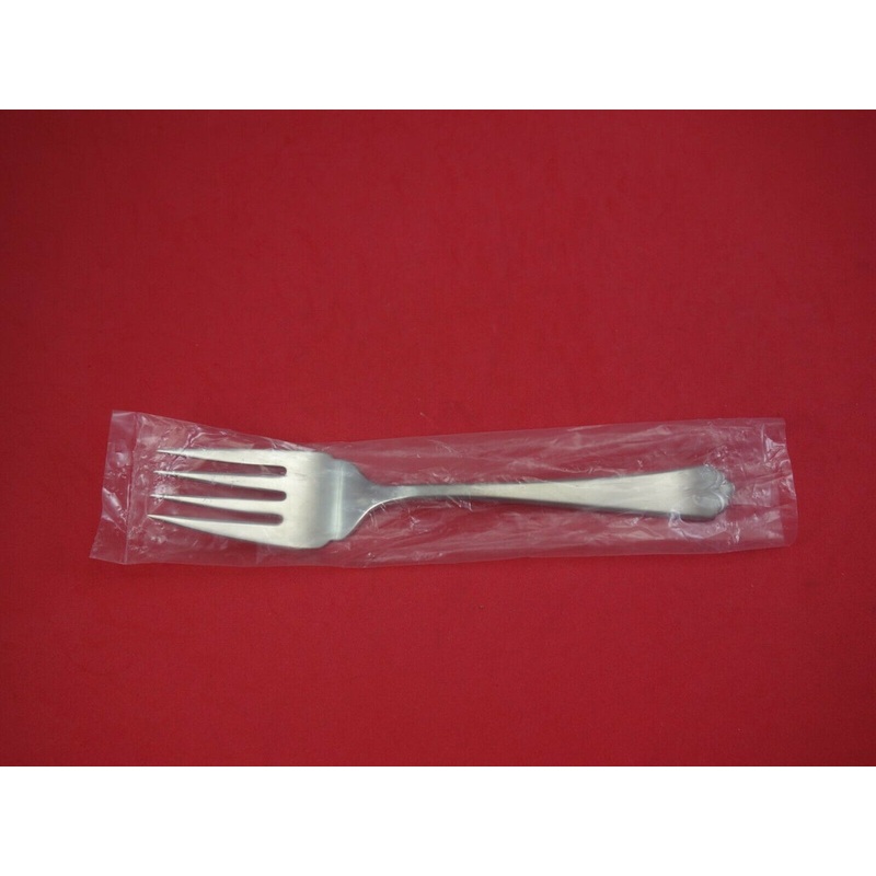 Lotus by Wallace Stainless Steel Cold Meat Fork 8 7/8" New Serving