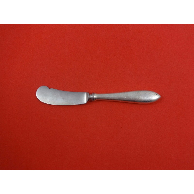 Old Newbury by Old Newbury Crafters Onc Sterling Butter Spreader (Paddle) HH 6"
