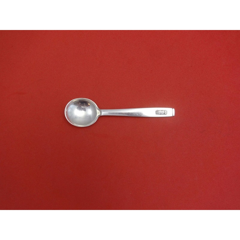 Oslo by Porter Blanchard Sterling Bouillon Soup Spoon w/Applied Mono 5 3/8"