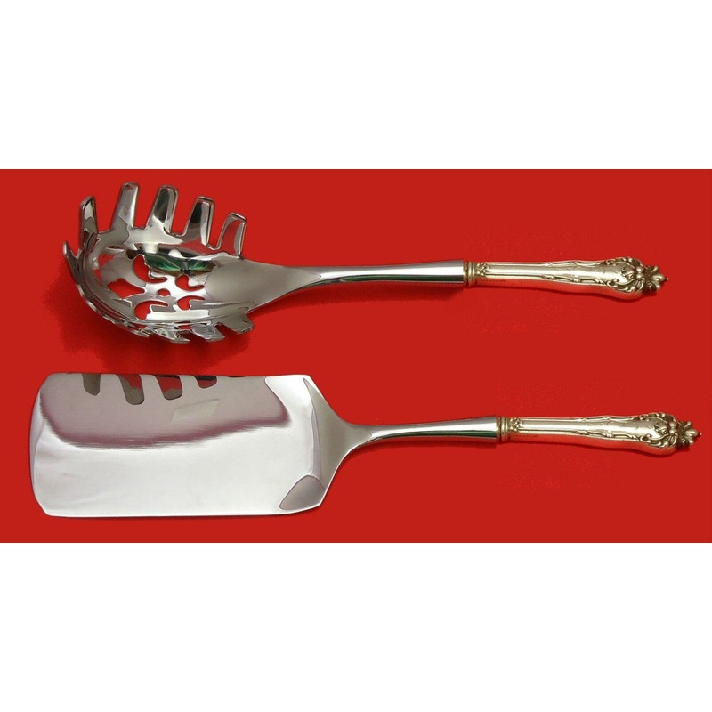 Queen by Mount Vernon / Howard Sterling Italian Pasta Svr Set 2pc HHWS Custom