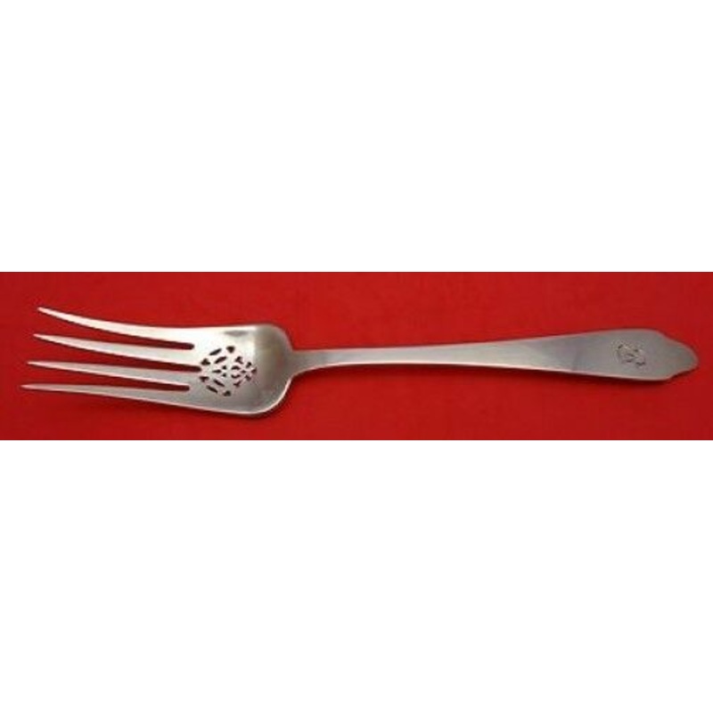 Clinton by Tiffany & Co. Sterling Cold Meat Fork Pierced w/Splayed Tines 8 7/8"