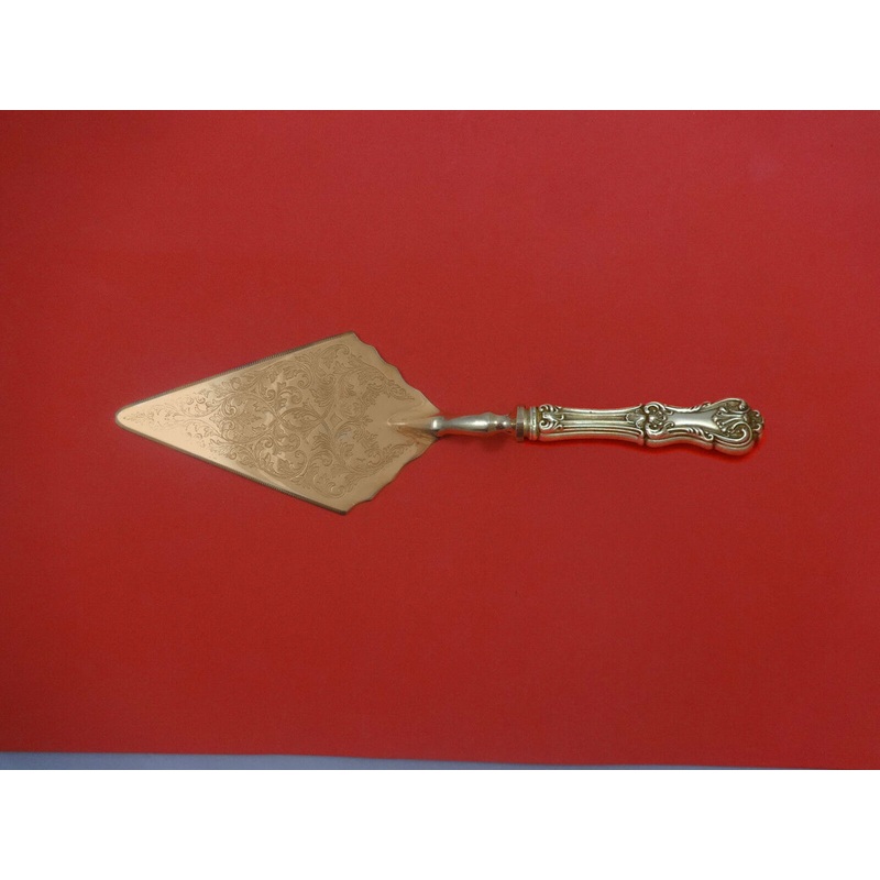 Federal Cotillion by Frank Smith Sterling Pastry Server Vermeil Fancy Custom