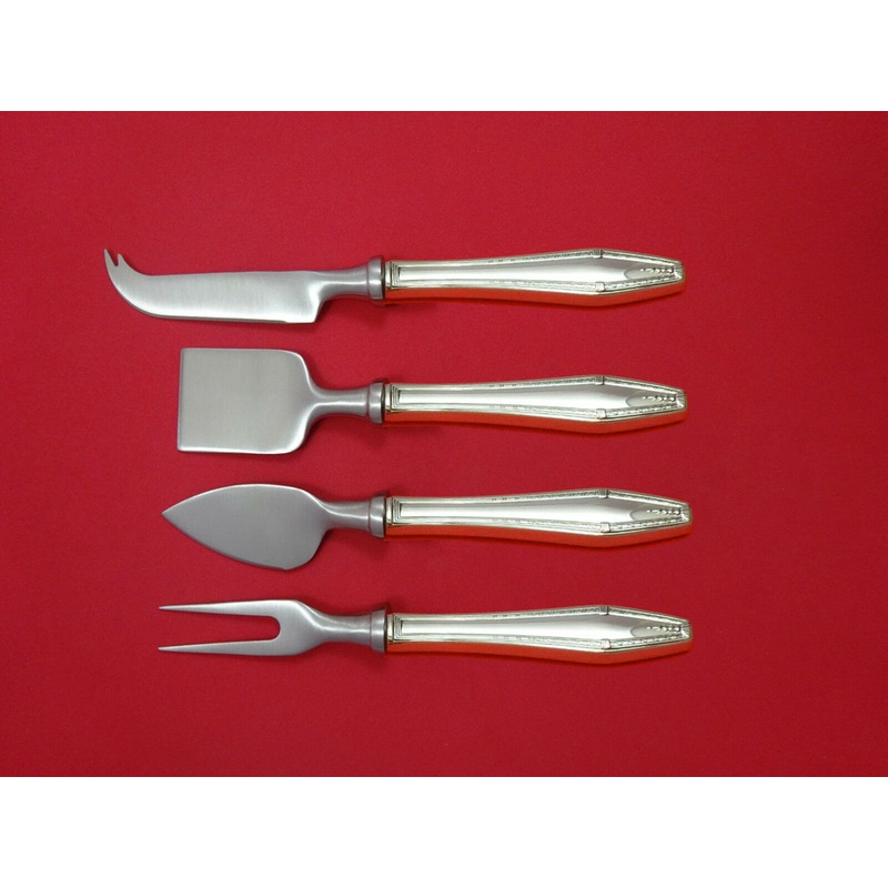 Formality by State House Sterling Cheese Serving Set 4 Piece HHWS  Custom