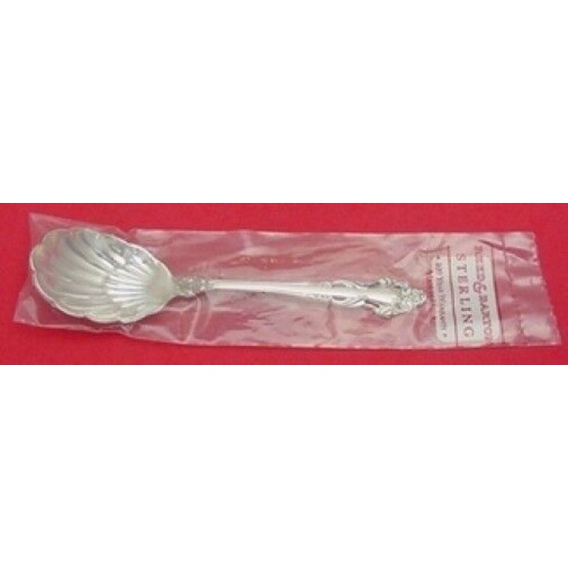 Grande Renaissance by Reed & Barton Sterling Sugar Spoon Shell 6 1/4" New