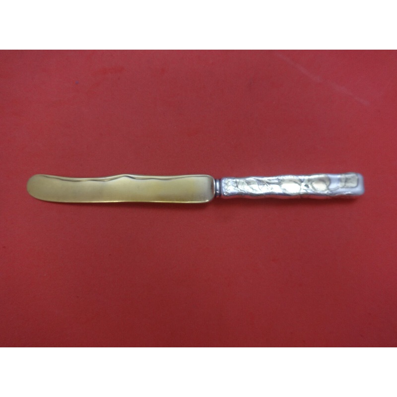Lap Over Edge Acid Etched by Tiffany & Co. Sterling Breakfast Knife w/Cherries