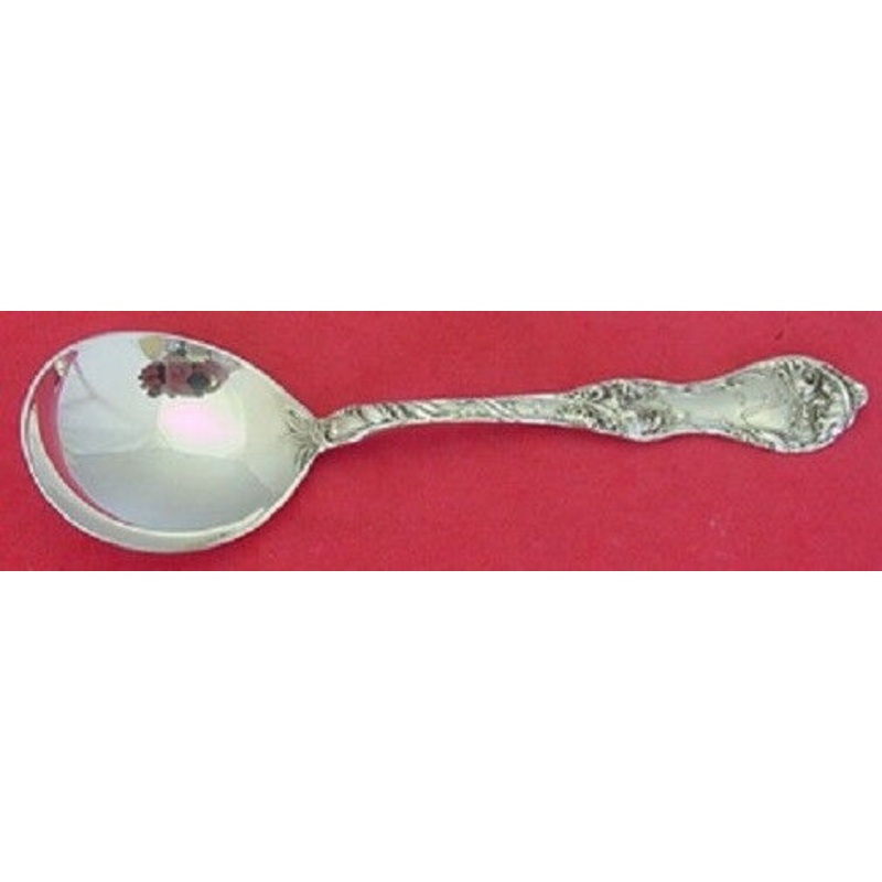 Les Cinq Fleurs by Reed & Barton Sterling Bouillon Soup Spoon 5 3/8"