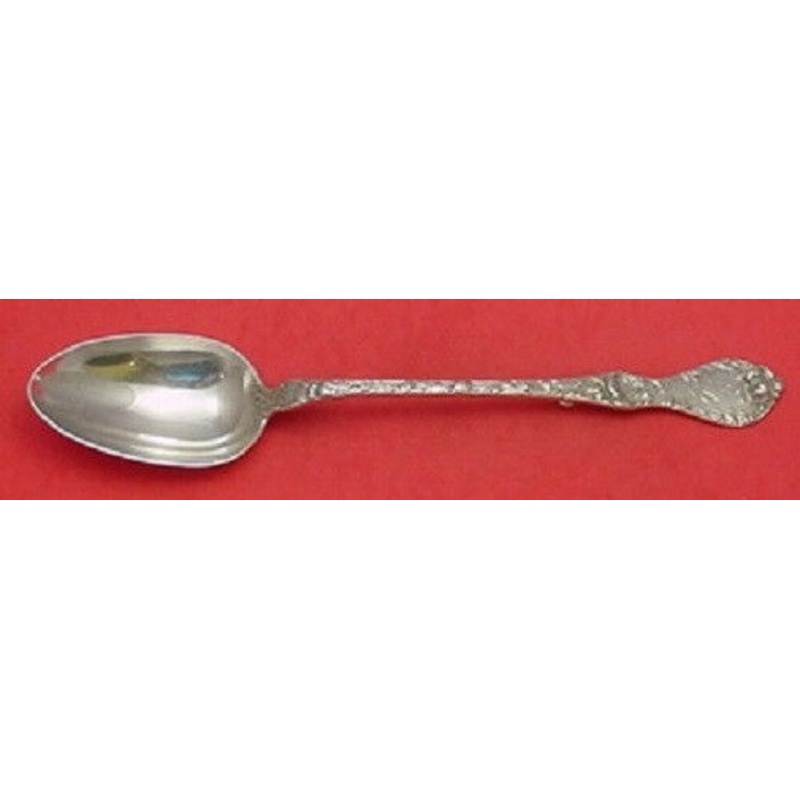 Les Cinq Fleurs by Reed & Barton Sterling Stuffing Spoon w/Button 12 1/4"