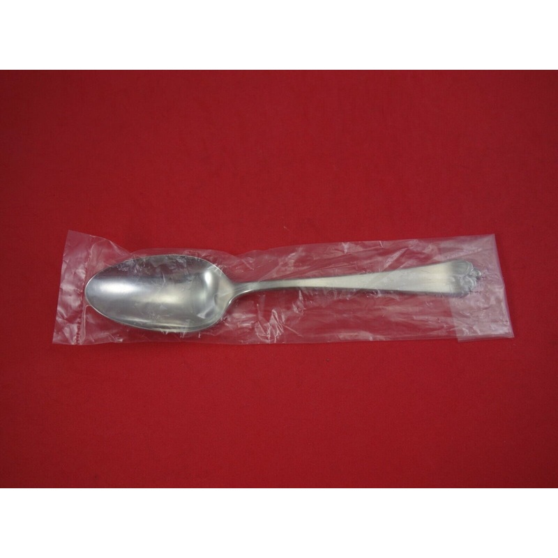 Lotus by Wallace Stainless Steel Serving Spoon 8 3/4" New