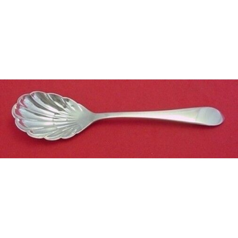 Pointed Antique Reed Barton Dominick Haff Sterling Sugar Spoon Shell 6 1/2"