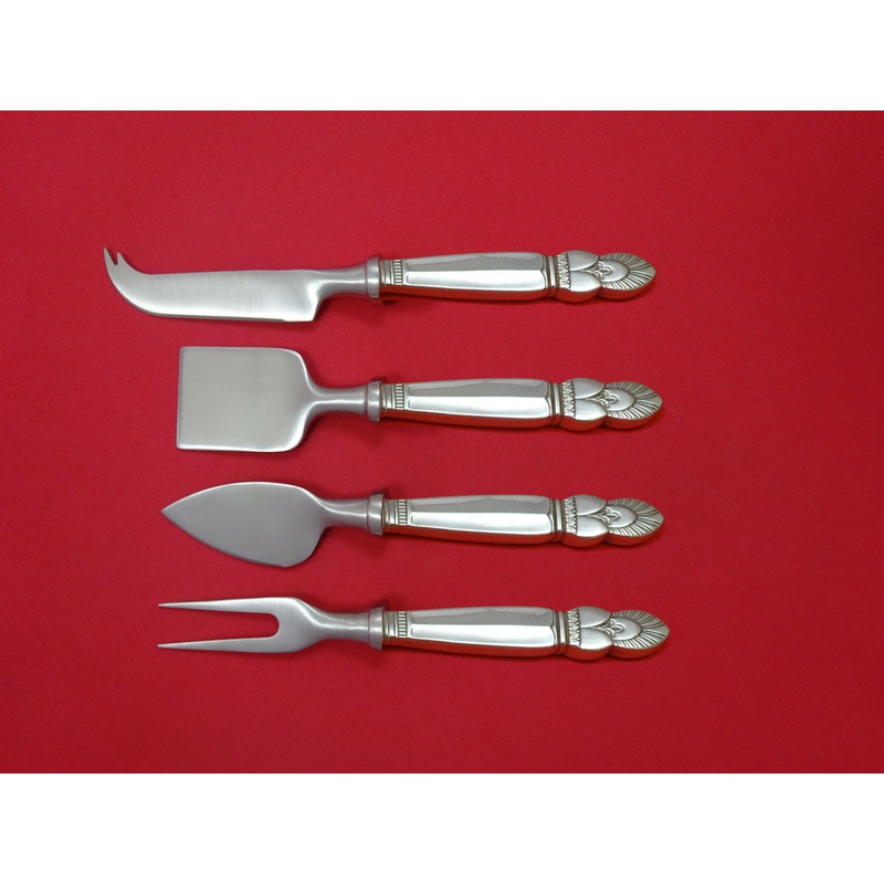 Princess Ingrid by Frank Whiting Sterling Cheese Serving Set 4pc HHWS  Custom