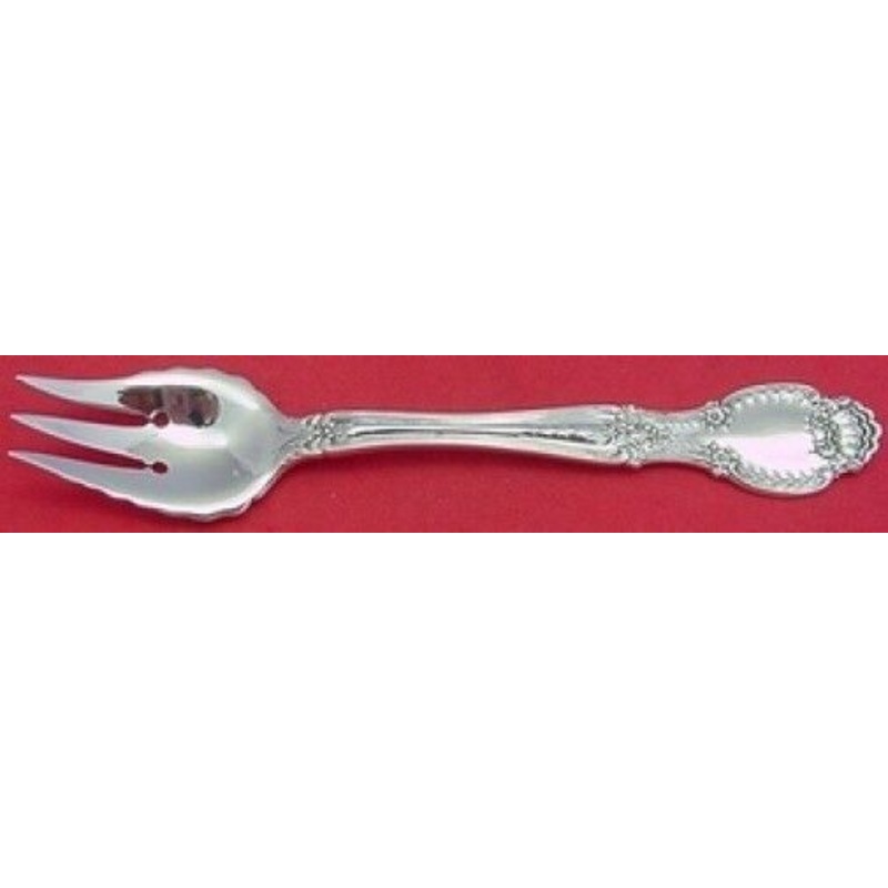 Richelieu by Tiffany and Co Sterling Pastry Fork 3-Tine 2-Hole 6 1/2" Antique