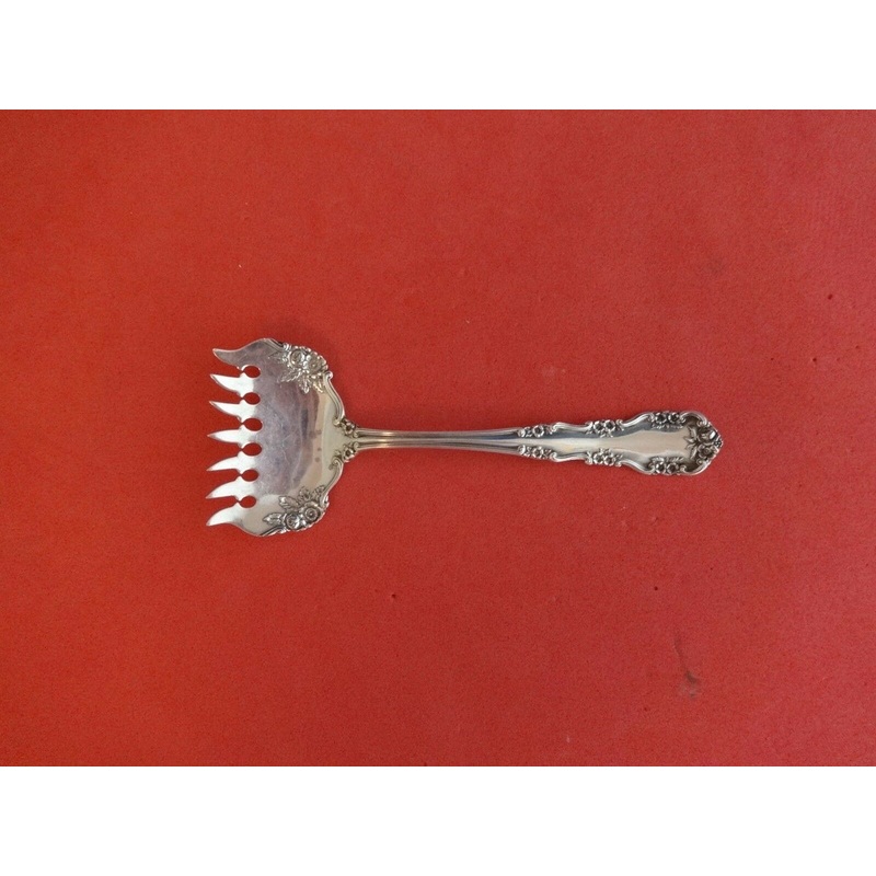 Wild Rose Old aka Rosalind Old by International Sterling Sardine Fork 5 3/8"