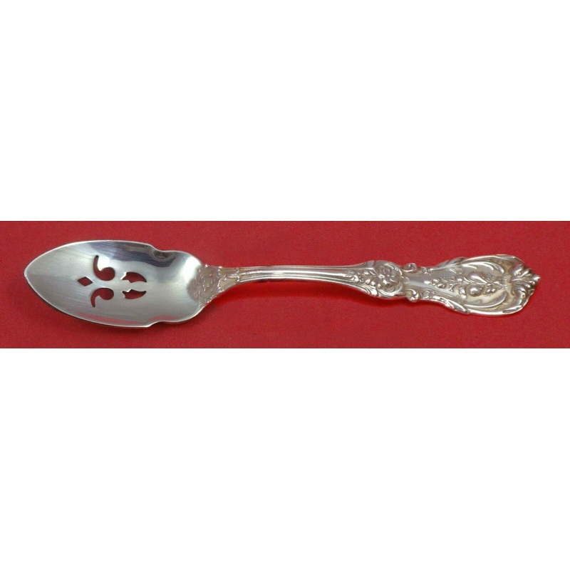 Francis I by Reed & Barton New Script Mark Olive Spoon Pierced Custom 5 5/8"