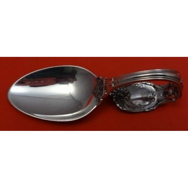 Francis I by Reed & Barton New Script Mark Sterling Baby Spoon Bent Custom Made