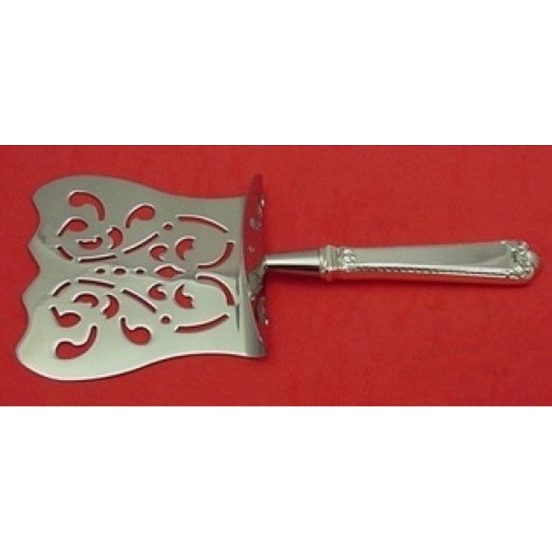 George II Rex Hand Chased by Watson Sterling Asparagus Server Custom Hooded HHWS