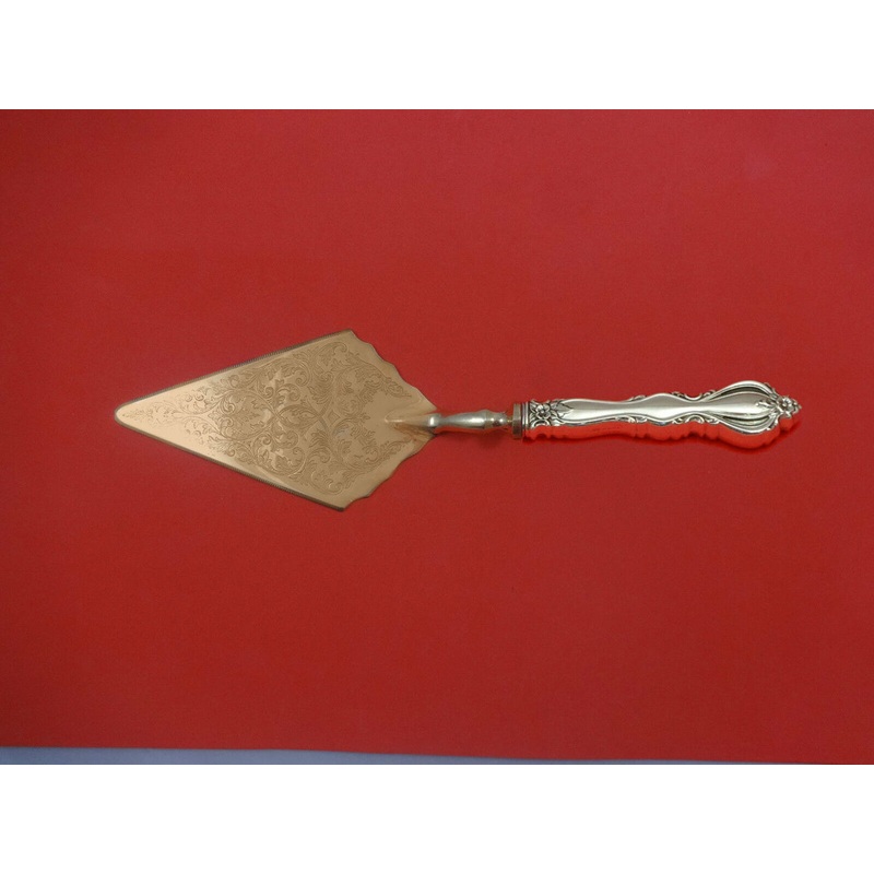 Grande Regency by International Sterling Pastry Server Fancy Vermeil Custom