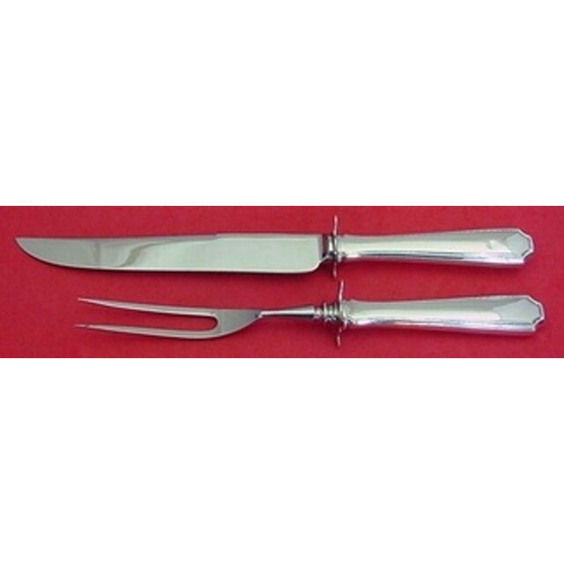 Lady Constance by Towle Sterling Steak Carving Set 2pc HHWS  (Knife & Fork)