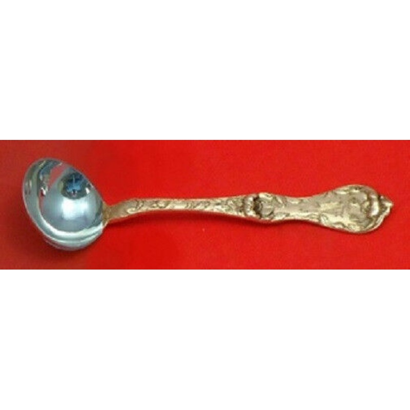 Les Cinq Fleurs by Reed & Barton Sterling Salt Spoon Master Custom Made 3 1/2"