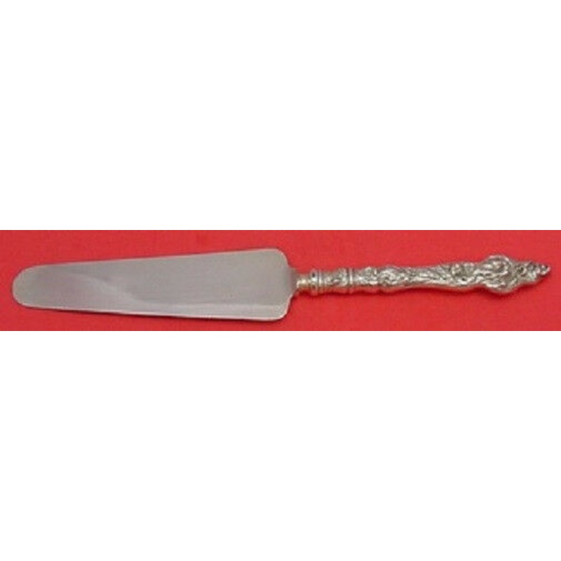 Les Six Fleurs by Reed & Barton Sterling Pie Server HHWS  10 1/2"