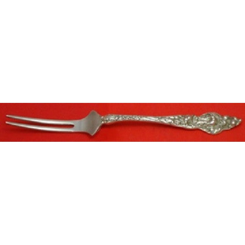 Les Six Fleurs by Reed & Barton Sterling Spinach Fork Custom Made 7 1/8"