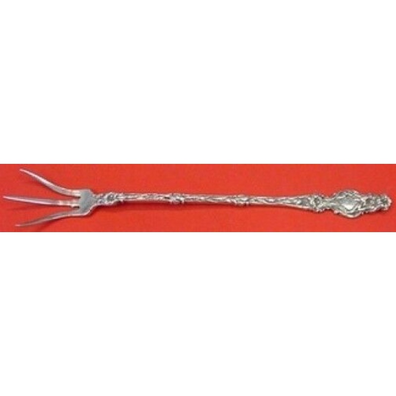 Lily by Whiting Sterling Lettuce Fork 8 3/4"