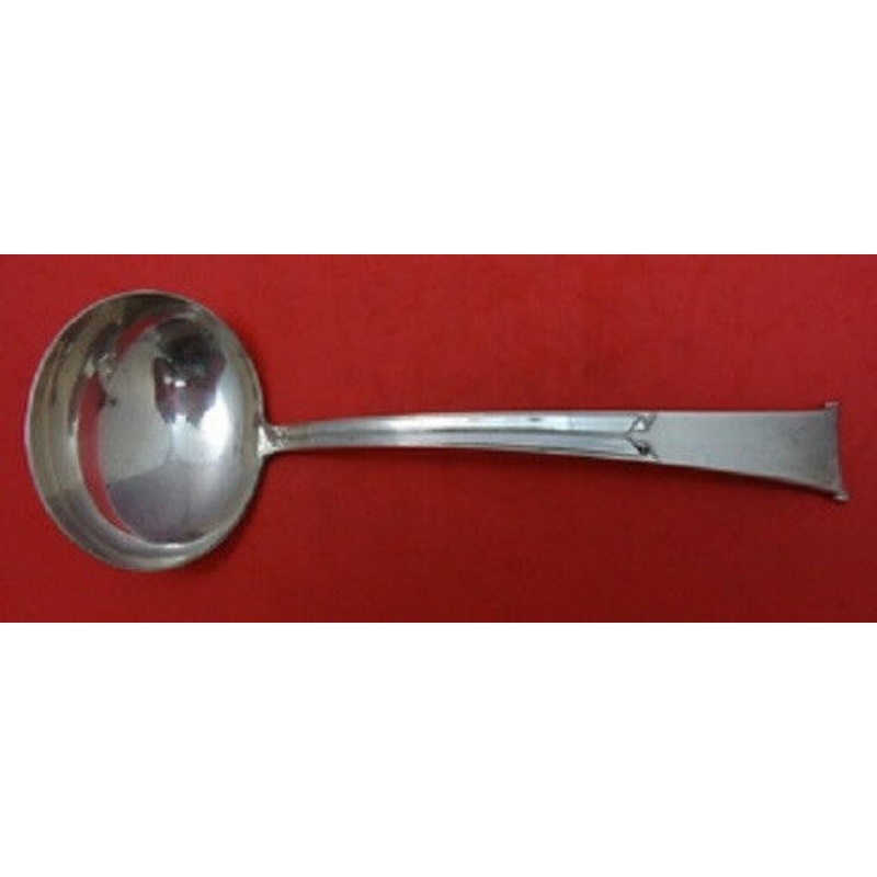 Linenfold by Tiffany & Co. Gravy Ladle Rare Tiffany Sample One of A Kind 7 1/2"