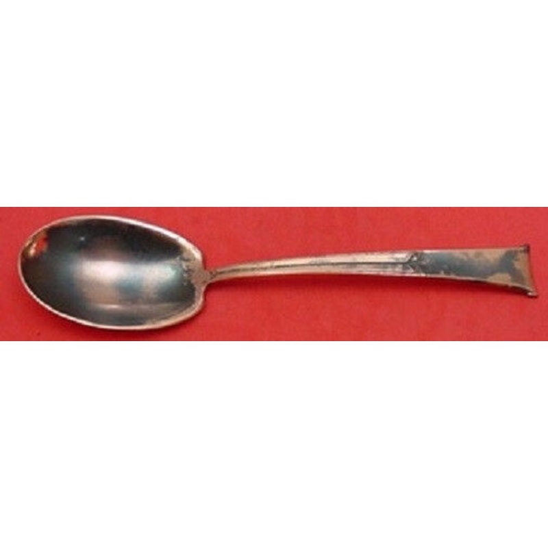 Linenfold by Tiffany & Co. Preserve Spoon Rare Tiffany Copper Sample