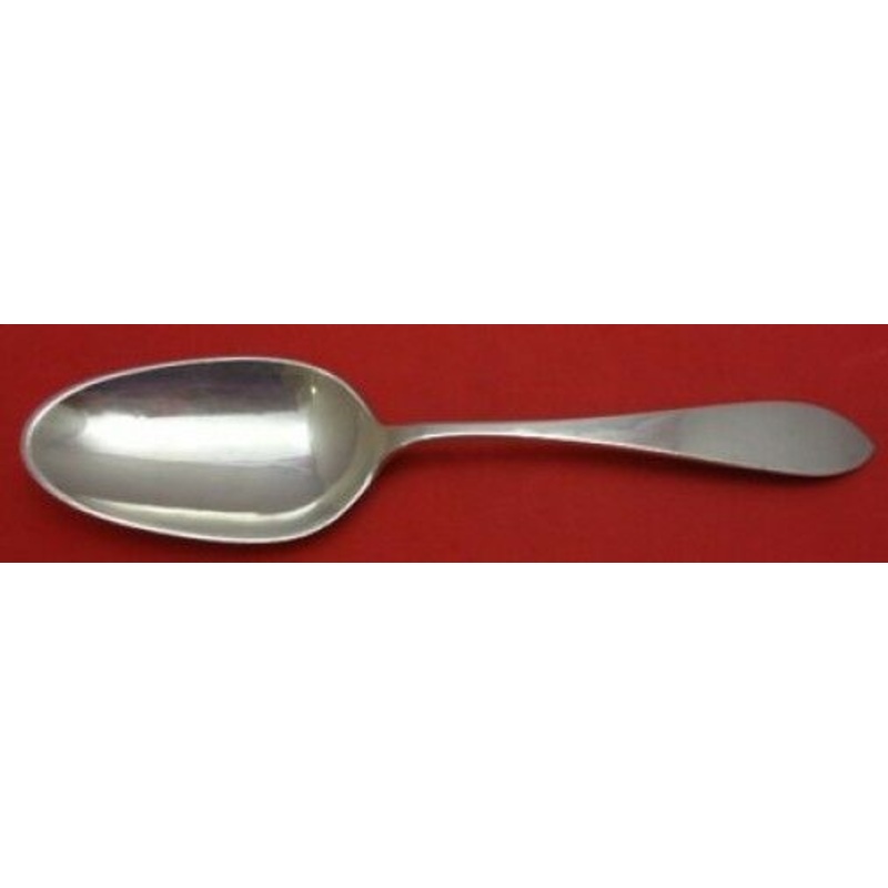 Old Newbury by Old Newbury Crafters Onc Sterling Salad Serving Spoon 10 1/4"