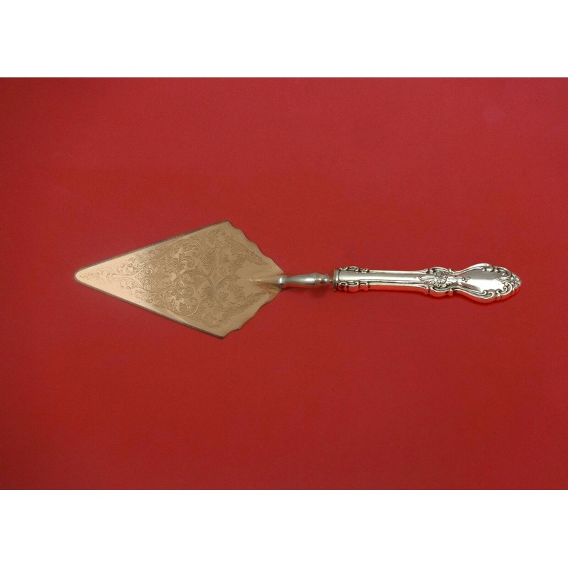 Old Virginia by Reed & Barton Sterling Pastry Server Fancy Vermeil HH Custom