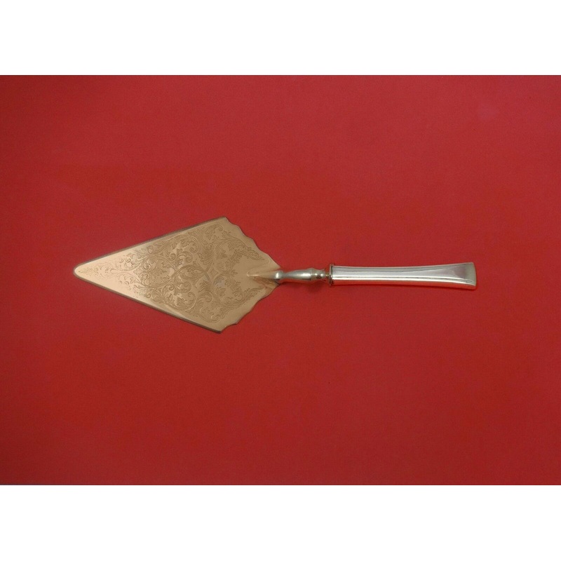 Tranquility by International/Fine Arts Sterling Pastry Server Vermeil HH Custom