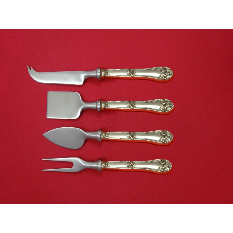 Champlain by Amston Sterling Cheese Serving Set 4 Piece HHWS  Custom