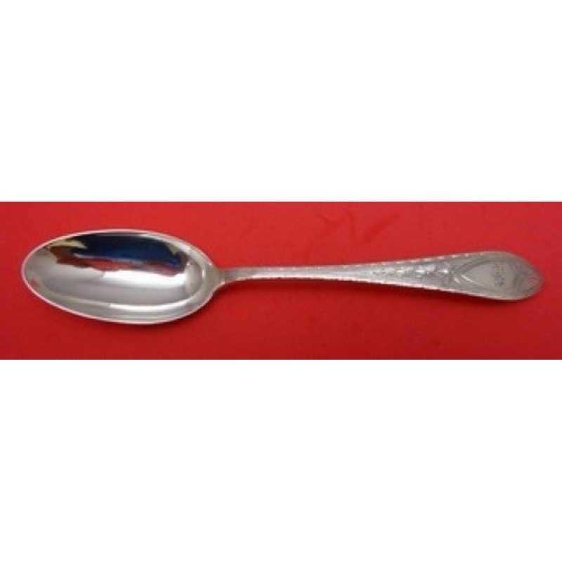 Faneuil Engraved by Tiffany & Co. Sterling Place Soup Spoon w/Shield 7 1/4"