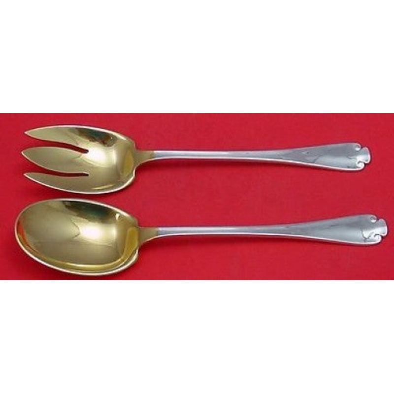 Flemish by Tiffany & Co. Sterling Salad Serving Set All Sterling GW 10 1/2"